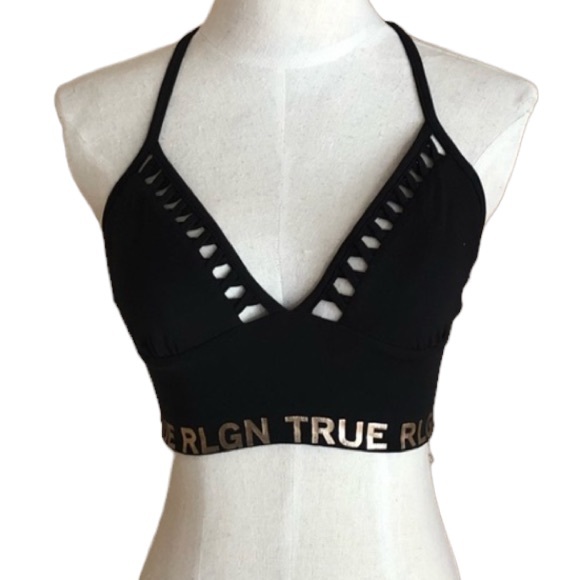 True Religion Sports Swim Top EUC - Picture 2 of 8